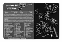 TekMat - Gun Cleaning Bench Mat - Ruger MKIII