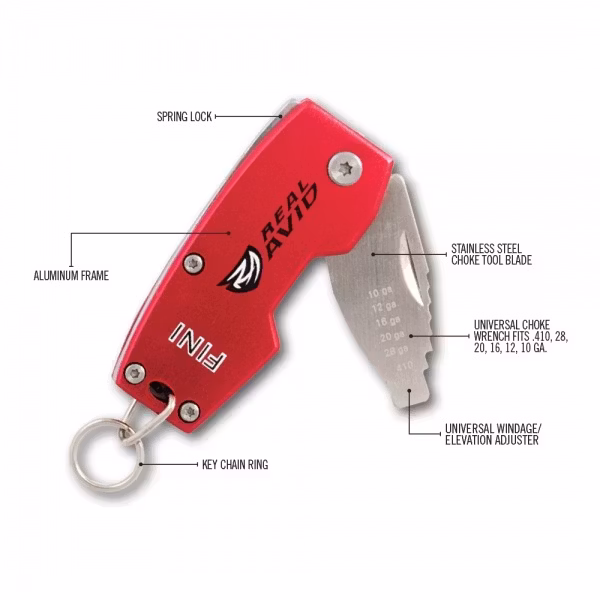 Real Avid FINI – universell choke wrench i aluminium och rostfritt stål