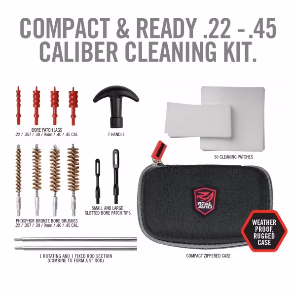 Real Avid - Gun cleaning kit for handgun