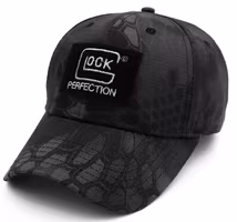 Glock - Perfection Cap with velcro - Black P