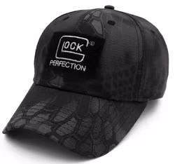 Glock - Perfection Cap with velcro - Black P