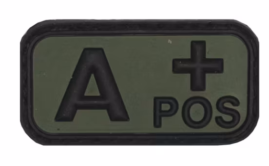 Blodgrupp A+ Pos - PVC