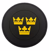 Tre kronor - Black Yellow - PVC