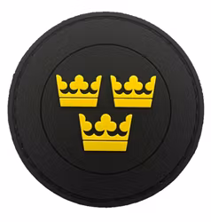 Tre kronor - Black Yellow - PVC