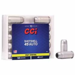 CCI - Pest Control Shotshell Ammo 45 Auto 9 Shot 10/Box