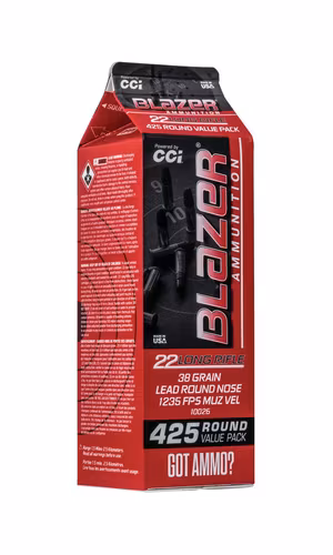 Blazer - Rimfire Ammo 22 LR Lead RN 38gr - 425/Box