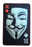 3D Patch - ACE - White - PVC