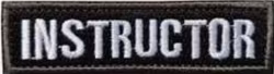 Instructor - Black - Patch