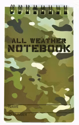 Tactical Waterproof Notebook