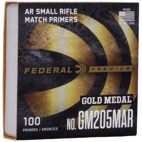 Federal - Gold Medal Centerfire Small Rifle Primer AR - No .205 Clam