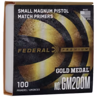 Federal - Gold Medal Centerfire - Small Magnum Pistol Primer - No 200 Clam