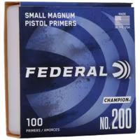 Federal - Small Magnum Pistol Primer - Champion - 200l