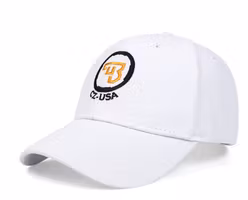 CZ - Keps - Logo CZ-USA - Vit