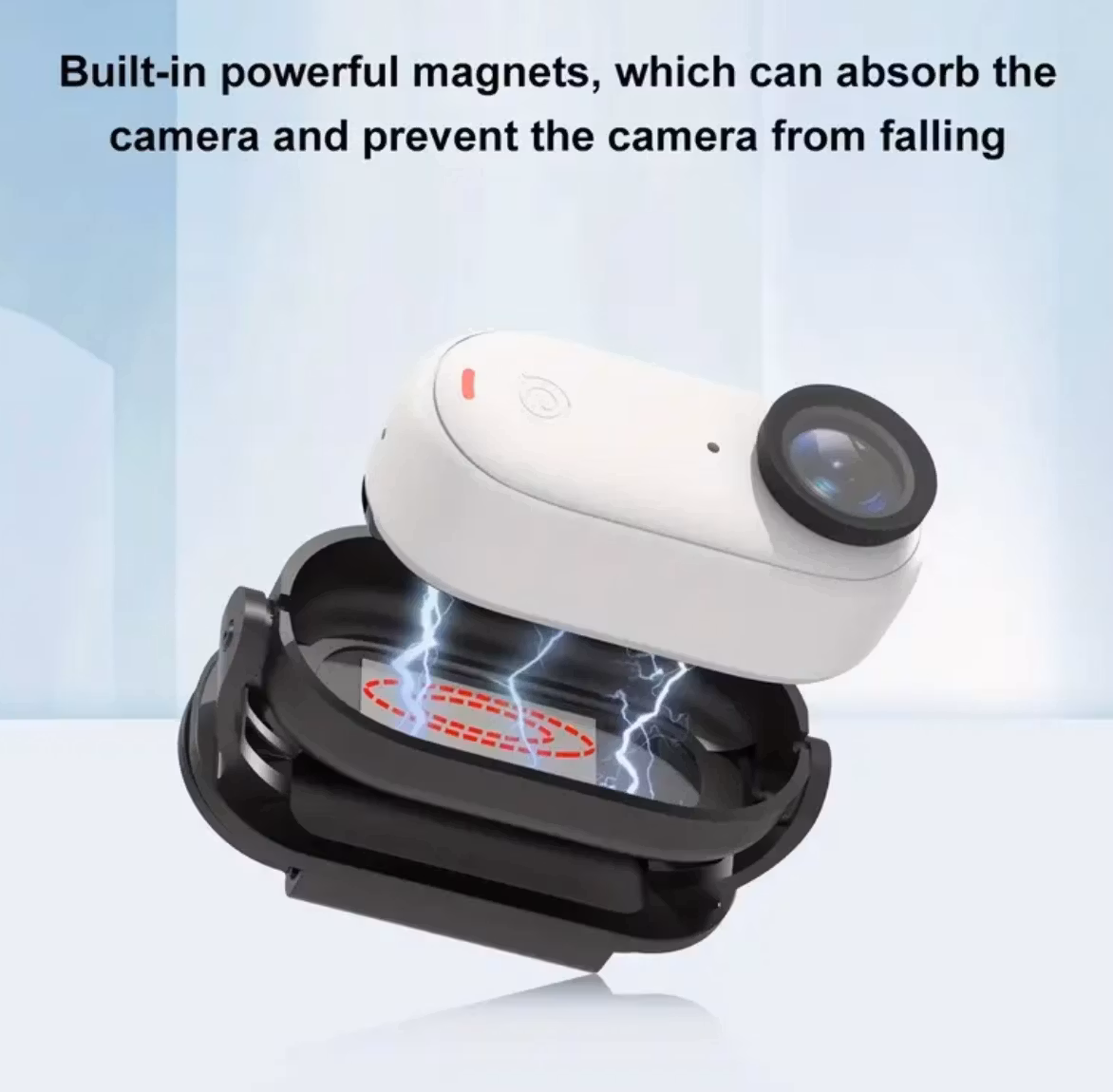 Pull - Insta360 - Hat Clip Quick Release Clamp Magnetic