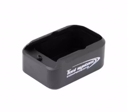 Toni System - Base pad +2 rounds standard pad magazine extension for Glock - Svart