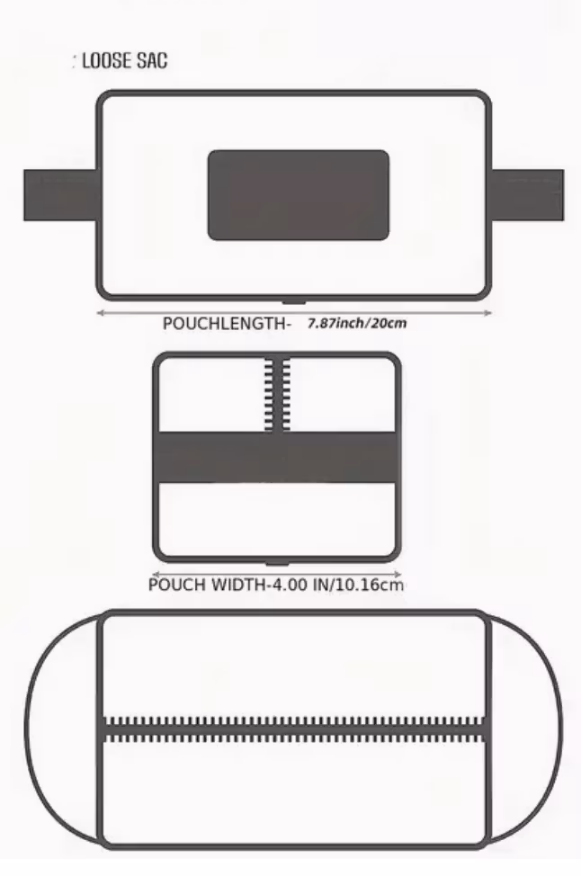 Ammo Brass Pouch - Grå - Large