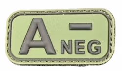 Blodgrupp A- Neg - PVC