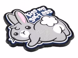 Bunny - Kiss my soft ass - Patch