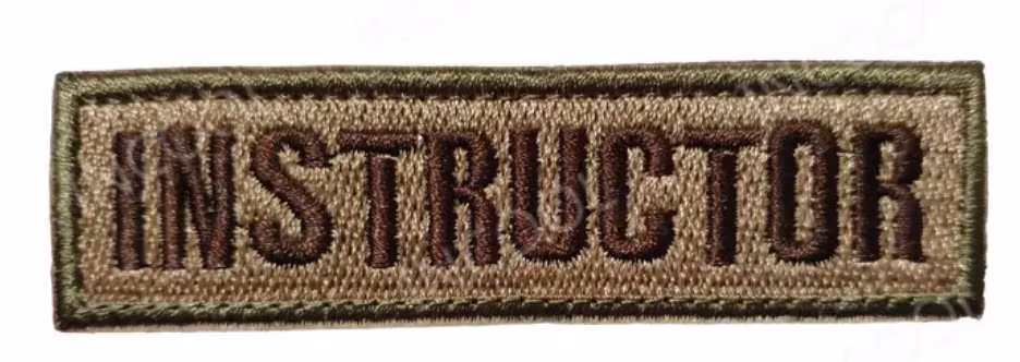 Instructor - Patch - Tan