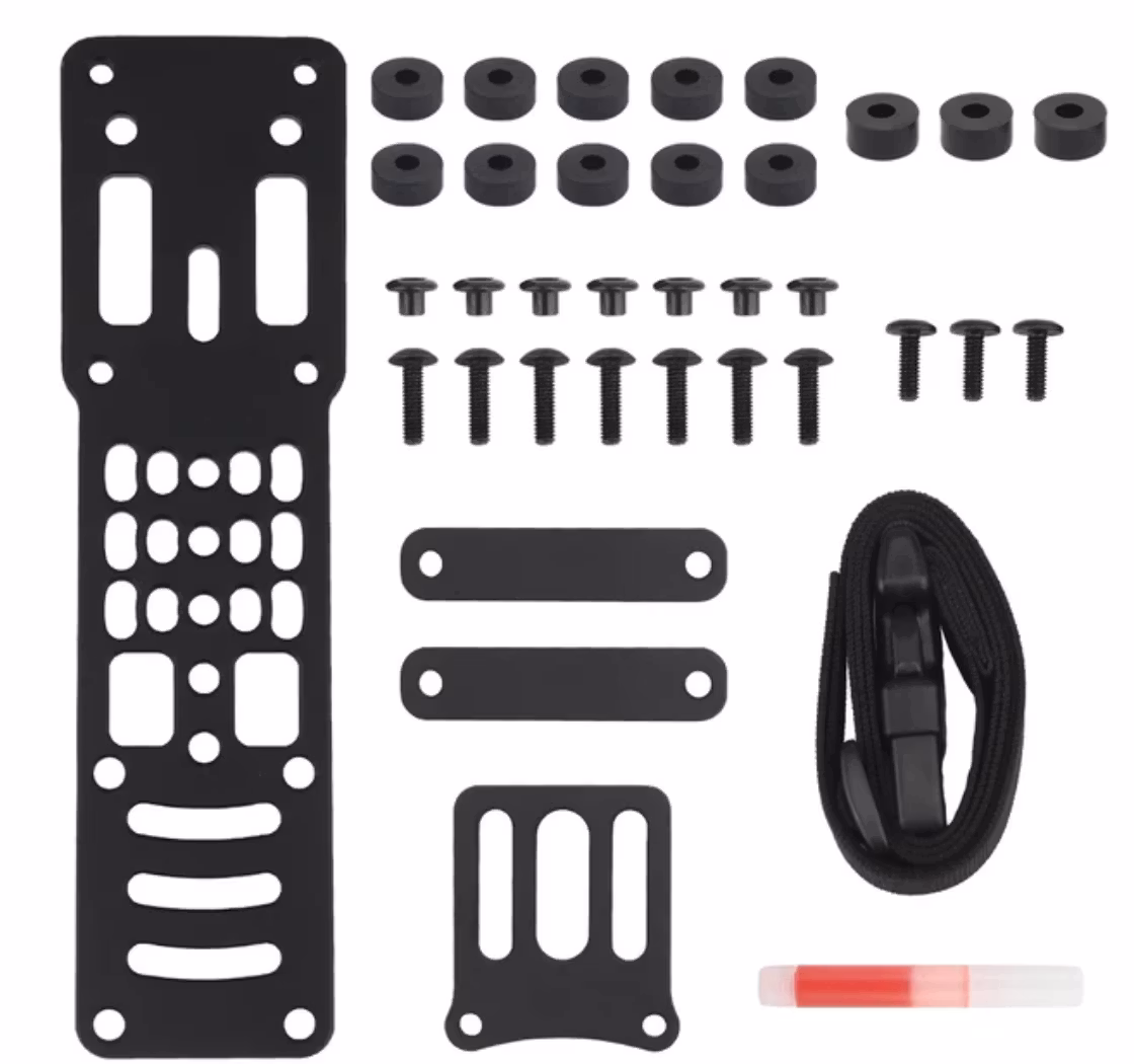 Metal Modular Pistol Holster Adapter - QLS Platform - Svart