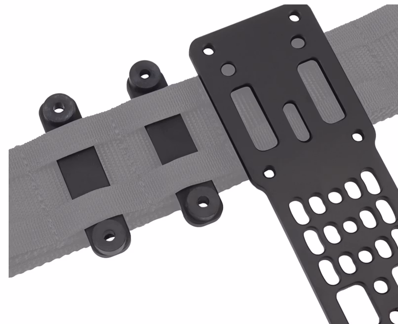 Metal Modular Pistol Holster Adapter - QLS Platform - Svart