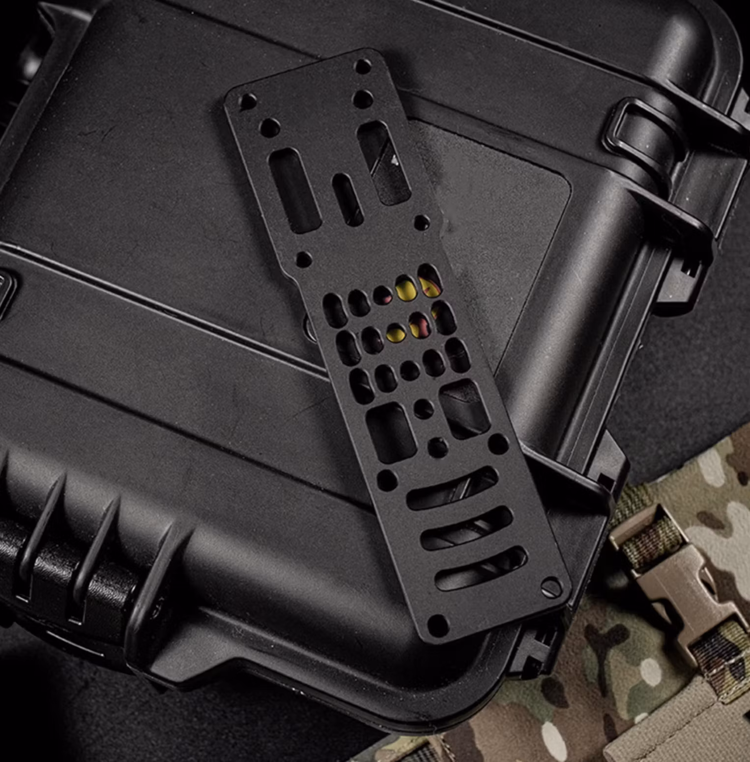 Metal Modular Pistol Holster Adapter - QLS Platform - Svart