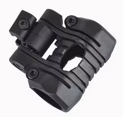 Tactical Flashlight Clip Mount - Svart