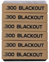 300 Blackout Magasin Markeringsband - Brun-Svart