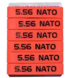 5.56 Nato Magasin Markeringsband - Röd-Svart