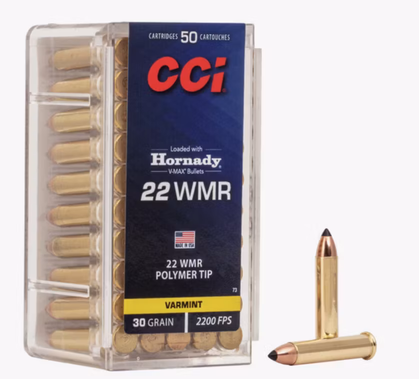 CCI - Rimfire Ammunition 22 WMR V-MAX 30gr - 50/Box
