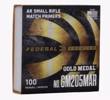 Federal - Gold Medal Centerfire Small Rifle Primer - No .205 Clam