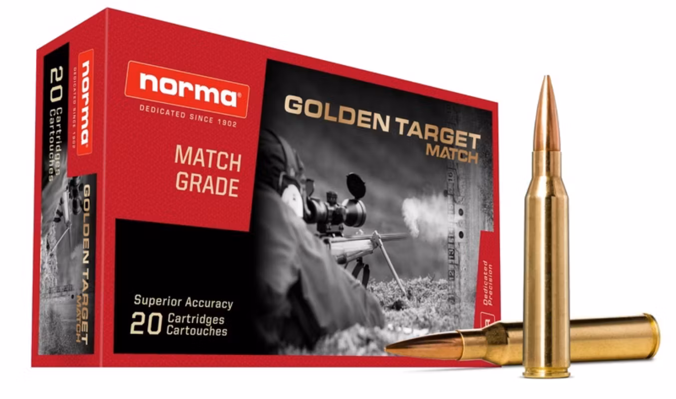 Norma - .338 Lapua Magnum - Golden Target -  250GR - 20-ask