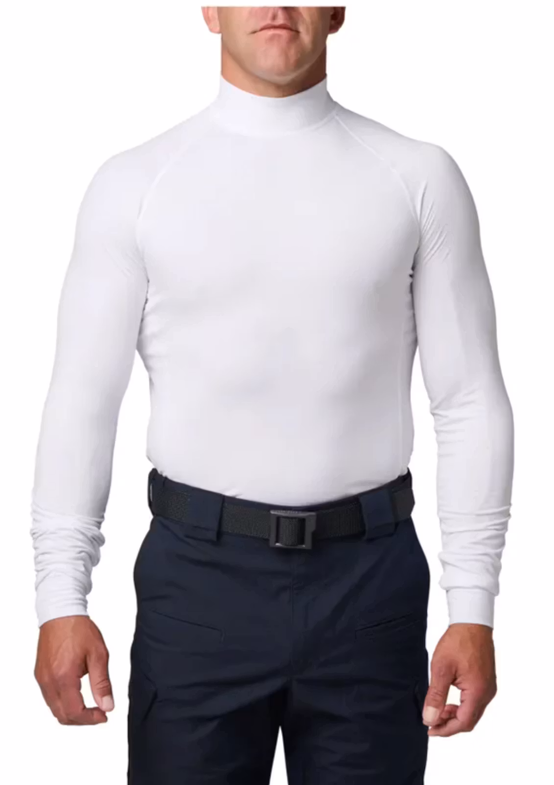 5.11 - Mock Neck Long Sleeve top - Uniform White (992)