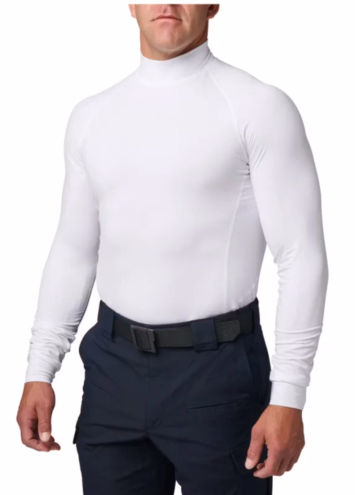 5.11 - Mock Neck Long Sleeve top - Uniform White (992)
