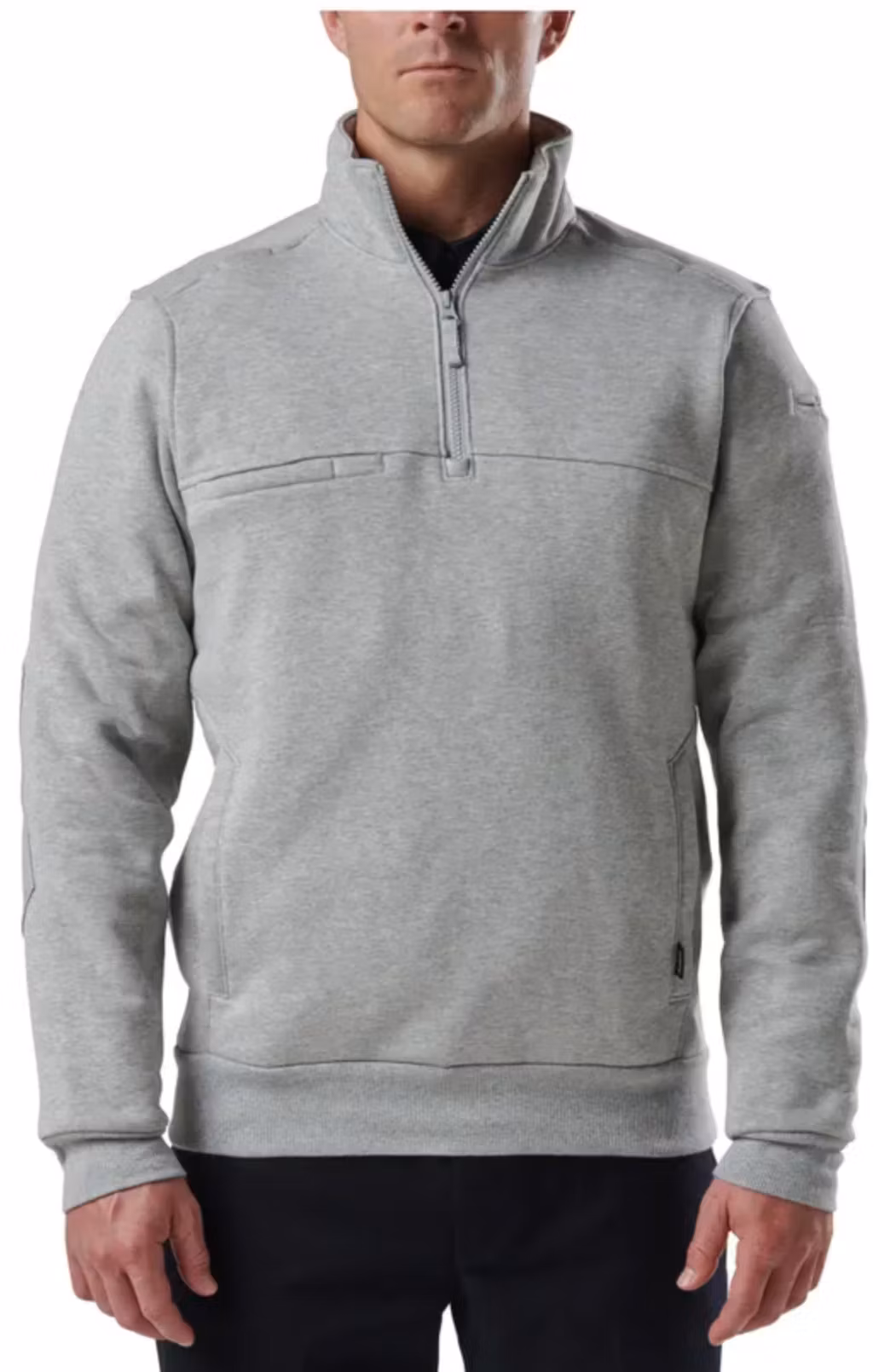 5.11 - Job shirt 1/4 ZIP 2.0 - Heather Gray (016)