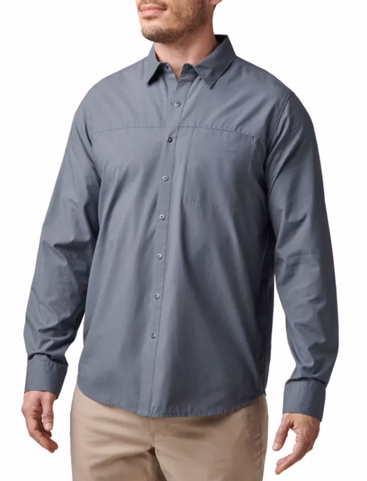 5.11 - Igor Solid Long Sleeve Shirt - Turbulence (545)