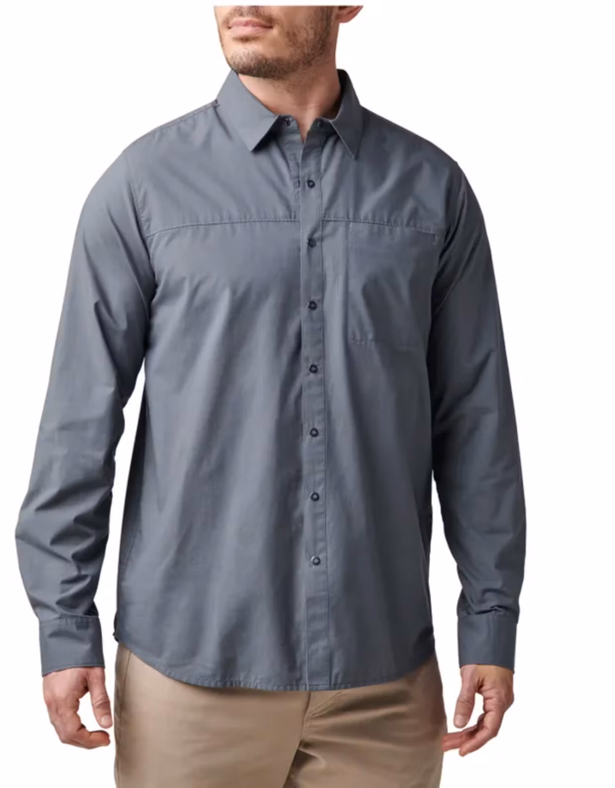 5.11 - Igor Solid Long Sleeve Shirt - Turbulence (545)
