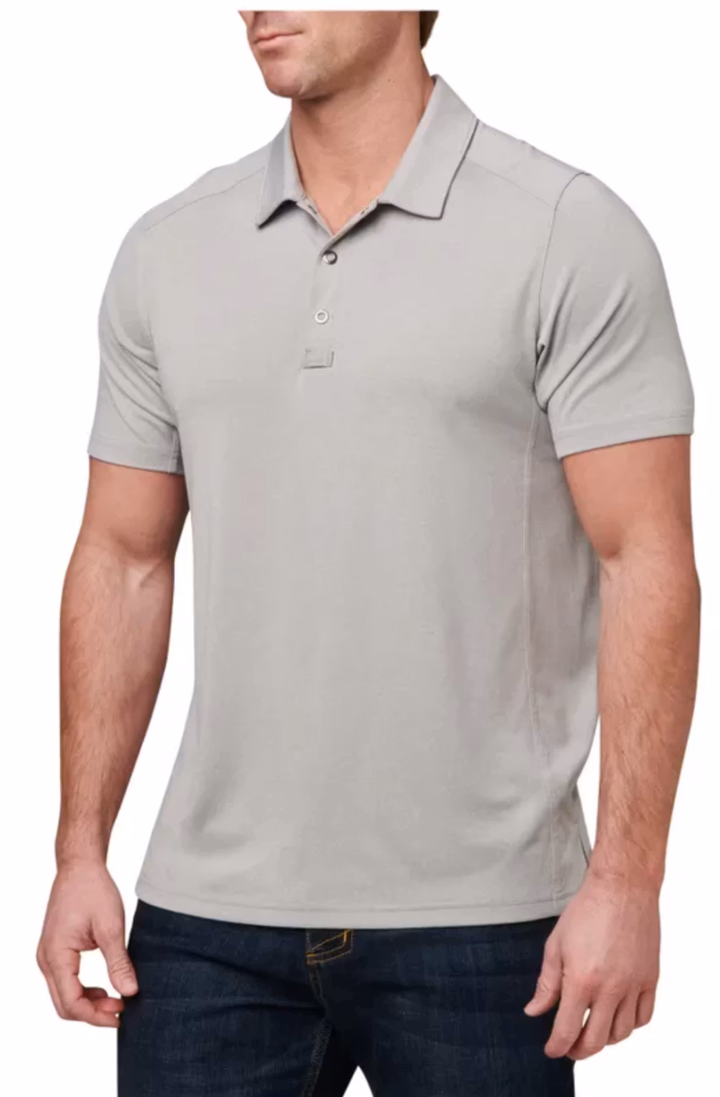 5.11 - Paramount short sleeve polo 2.0 - Titan Grey Heather (729)