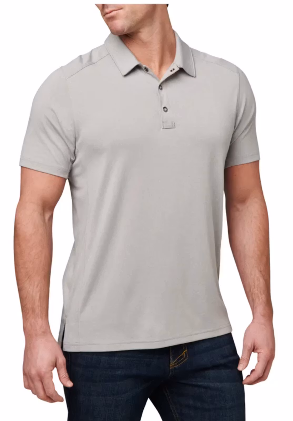 5.11 - Paramount short sleeve polo 2.0 - Titan Grey Heather (729)