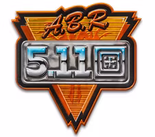 5.11 - Chrome 5.11 Patch - Orange (461)