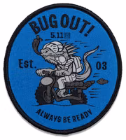 5.11 - Bug Out Patch - Blue (676)
