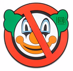 5.11 - No Clowns Patch - Red (460)