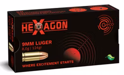 Geco - 9mm - Hexagon - 8g/124 gr - 50 ask