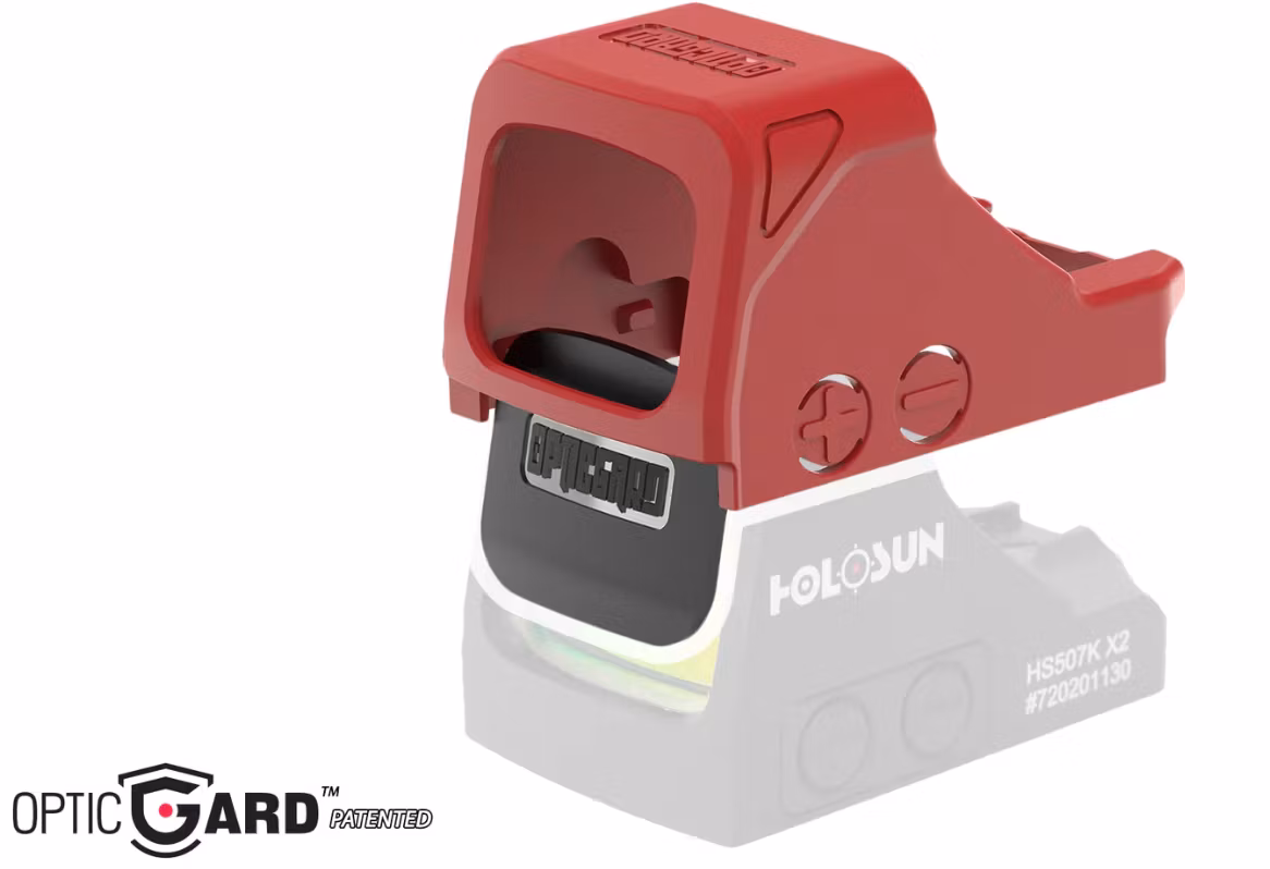 OpticGard - Scope Cover for Holosun® 507K-X2/407K-X2 - Passion Red