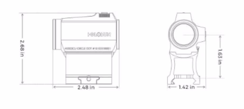 Holosun - HS503C-U - Red