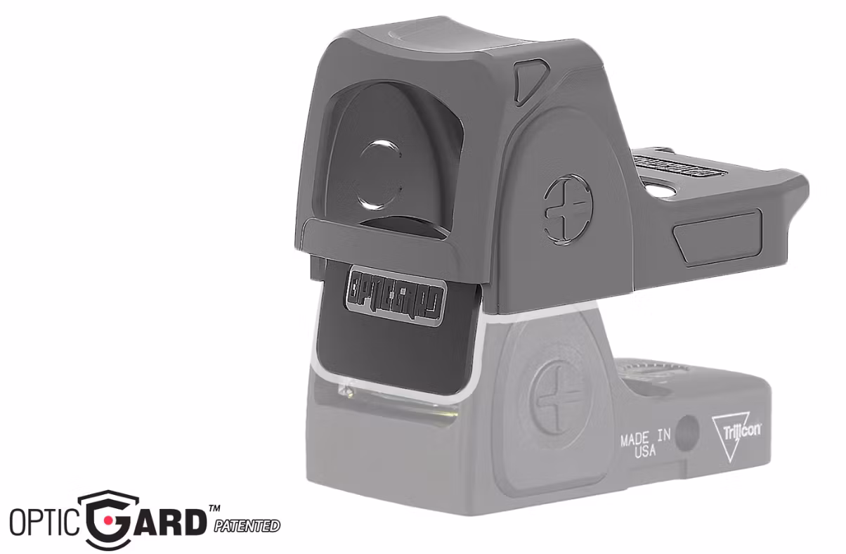 OpticGard - Scope Cover for Trijicon® RMRcc - GunMetal Gray