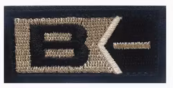 B - Neg - Guld- Svart - Patch