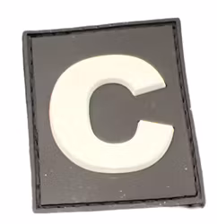 C - Svart - Patch