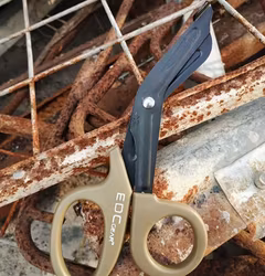 Tactical Military EDC Medical Scissors - Khaki