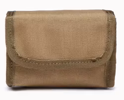 10 Round Tactical Shotshell Molle Pouch - Khaki